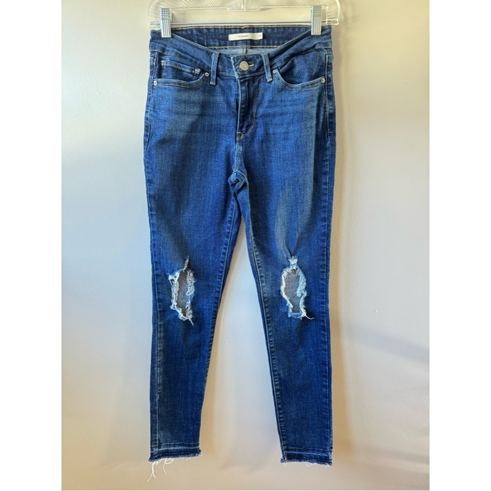 Levi’s Skinny Distressed Jeans